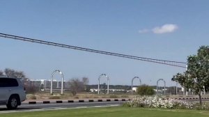 Шарджа тестовая трасса uST для морских контейнеров 2,4 км.  23.03 .2023