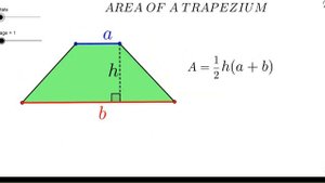 Area of Trapezium: Visual Proof In two ways