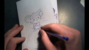 Как нарисовать мышь / How to draw mouse