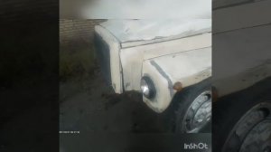 Автомобиль газон Газ 53 после ДТП обзор