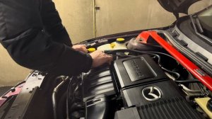 Извлекаем сломанный щуп мазда 3 Z6
