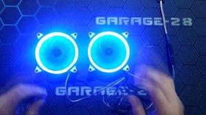 САМОДЕЛЬНАЯ ПОДСВЕТКА ДЛЯ ВЕНТИЛЯТОРА ДЛЯ КОМПЬЮТЕРА 120мм. СВЕТОДИОДНАЯ ЛЕНТА,ДВОЙНАЯ ПОДСВЕТКА DIY
