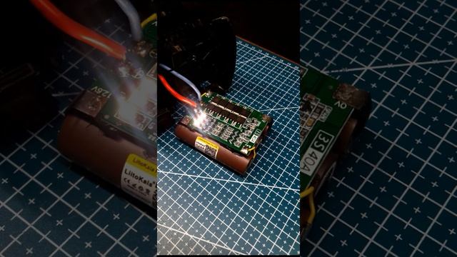 Работа балансира в плате bms для li-ion смотреть онлайн