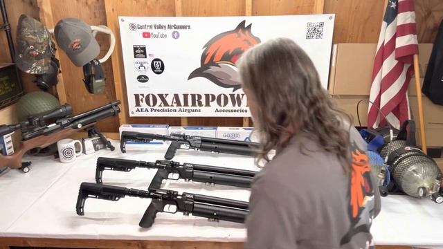 AEA SF MODEL LINEUP - COMPACT, STANDARD & SNIPER - DIFFERENCES & COOL NEW FEATURES @ FOX AIR POWER