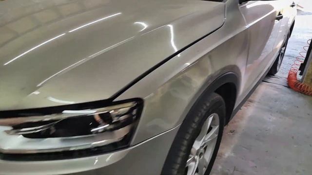 Audi Q3 установка топовых линз в фары ZKW с автокорректором смотреть онлайн