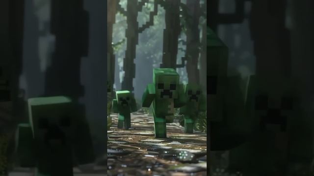 Три криперёнка  #minecraft #майнкрафт #приколы #мем #memes #юмор #шортс #animation #мемы