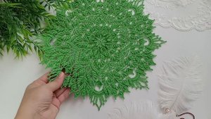 "Леся" Салфетка вязаная крючком