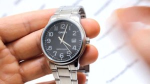 Часы Casio MTP-V002D-1B - видео обзор от PresidentWatches.Ru