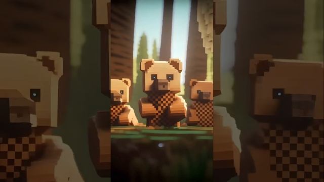 Ептыжмишка в майнкрафте   #minecraft #майнкрафт #песня #приколы #мем #мемы