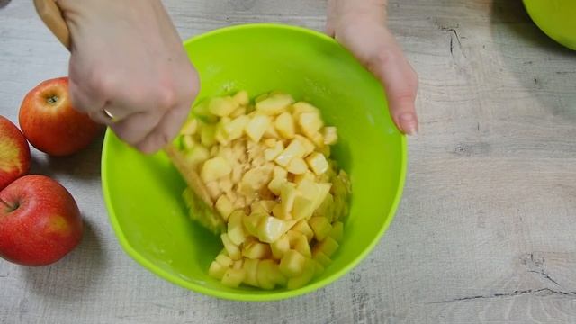 Ciasto z jabłkami i orzechami 😍