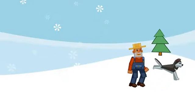 Анимация Собака и Фермер (без музыки) #3 смотреть онлайн