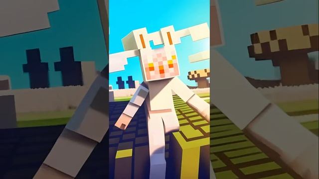 Заяц эгоист  #minecraft #шортс #майнкрафт #приколы #мемы #мем