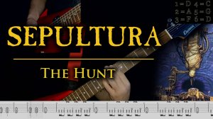 Sepultura - The Hunt (guitar cover playthrough tabs)