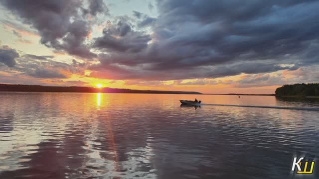 Закат на Проране. Красивая музыка заката / Beautiful sunset music