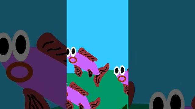 Baby shark song about a baby shark that swims in the sea