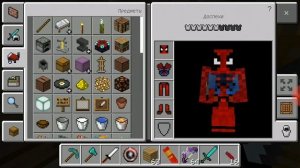 Про стал Человеком пауком в Майнкрафте