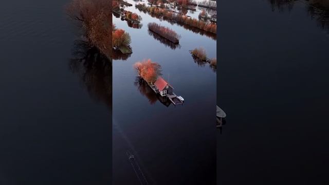 деревня_Лосдрехт_в_Нидерландах_Здесь_все_дома_располагаются_на_крошечных