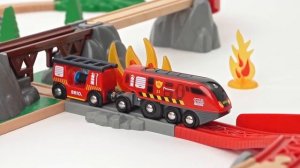 BRIO World 36004 Smart Tech Sound Fire Rescue Set