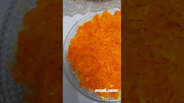 Гнездо глухаря. #гнездоглухаря, #гнездо, #быстрый салат, #оңай салат