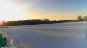 Наша лыжная прогулка