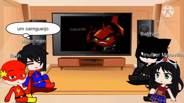 liga da justiça reagindo ao rap do ben 10 (universo no meu pulso) gacha club veja a descrição 👇👇 смотреть онлайн