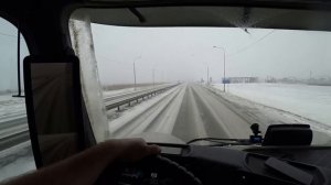 Рабочие моменты Дальнобойщика в России.