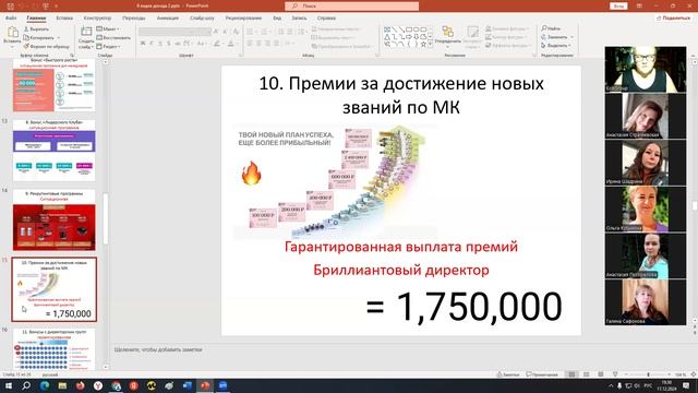 Тарасенко Маргарита - Виды дохода компании Орифлэйм