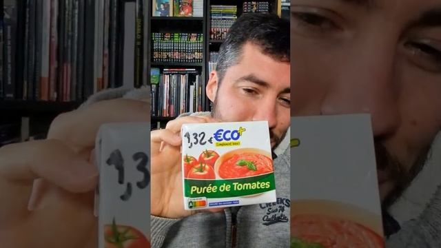 Purée de Tomates Heinz VS Purée de tomates eco+ #vs #degustation #tomate #leclerc #heinz