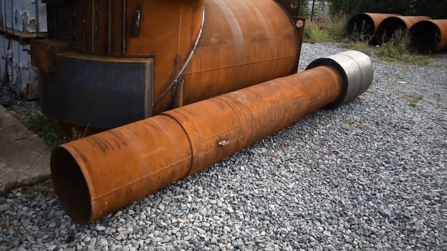 Инсинератор 1220 мм- печь для мусора.