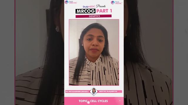 MRCOG Part 1 || Genetics : Cell Cycles || Dr. Priyadarshini Lingaraj || StudyMRCOG смотреть онлайн