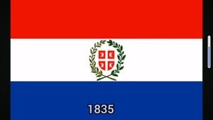 как менялся флаг Сербии с 900 до 2024