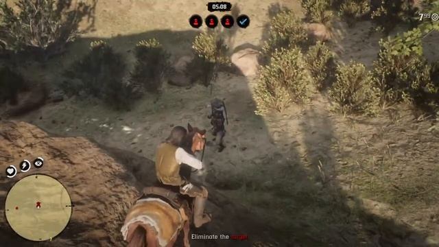 Red Dead Redemption 2 Online beta Manhunt mission yet again they wont let u enjoy the rewards stupi смотреть онлайн