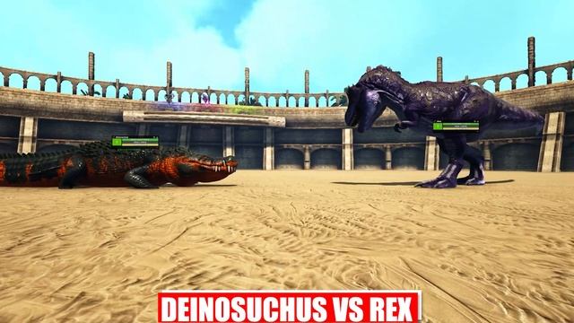 Deinosuchus Vs Ark Dinos And More