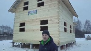 Отзыв о доме из профилированного бруса в Тверской обл.