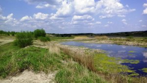 Продается участок 4.4 Га с озером 1.2 Га в Воронеже, на второй линии реки Усманки.