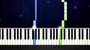 Lady Gaga - Bad Romance - EASY Piano Tutorial by PlutaX