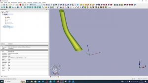 FreeCAD Часть 90.  Второй вариант создания рычага из видео 89