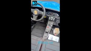 Детский электромобиль T911TT синий Porshe Cayman