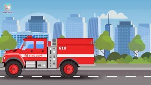 Fire Truck Siren | Fire Vehicles For Kids