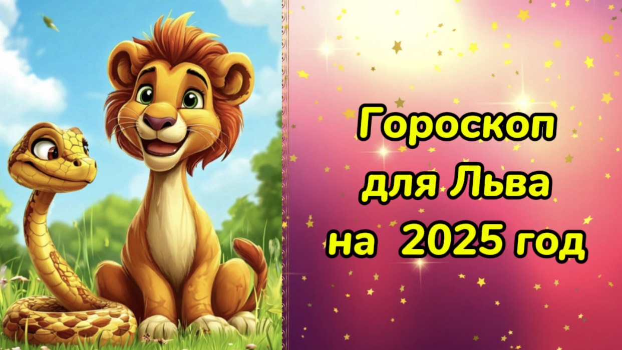 Гороскоп для Льва на 2025 год. Гороскоп на 2025 год. Гороскоп для Льва на 2025 год в год Змеи.