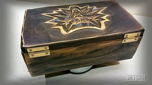 ОБЗОР шкатулка "Ведьмак"