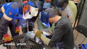 18-12-2024 Чугунный блок, не заметил но доварил