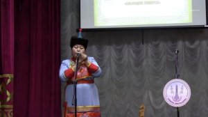 Шолбана Белек-оол. I Республиканский конкурс хомусистов «Мелодии хомуса».