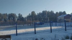 город Шарья, пгт Ветлужский. Остановки Садовая и ДСК.Заливка катка.