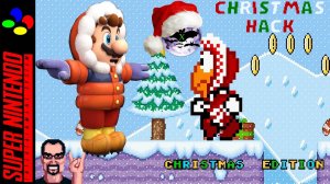 Mario Christmas Hack прохождение | Игра (SNES, 16 bit) Стрим