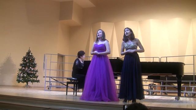 Сакания Софья Чайковский - Дуэт Лизы и Полины из оперы "Пиковая дама" смотреть онлайн