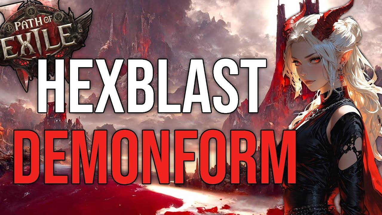 Hexblast (Взрыв порчи) Infernalist Demon Form 3150% Spell Damage Build Guide Path of Exile 2