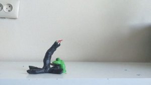 пластилиновая анимация пластилиновое нечто увеличилось #5