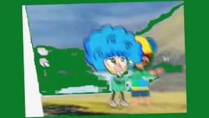 Дифи и лимон. бежит футаж