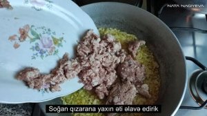 Üç Bacı dolması (badımcan, pomidor, bibər dolması) - RESEPTİ